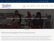 Tablet Screenshot of douglassonline.org